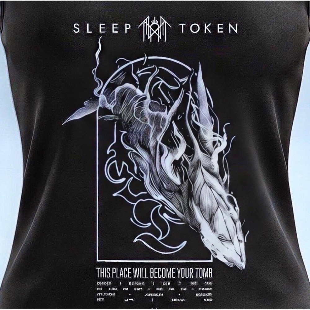 TORRID "Sleep Token" Graphic Tank Top NWT Size 2X